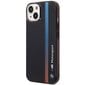 Etui BMW BMHCP14S22HVGV iPhone 14 6.1" czarny|black IML Tricolor Stripe цена и информация | Telefonu vāciņi, maciņi | 220.lv