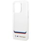 Etui BMW BMHCP14X22HMCH iPhone 14 Pro Max 6,7" biały|white Transparent Center cena un informācija | Telefonu vāciņi, maciņi | 220.lv