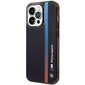 Etui BMW BMHCP14X22HVGV iPhone 14 Pro Max 6.7" czarny|black IML Tricolor Stripe cena un informācija | Telefonu vāciņi, maciņi | 220.lv