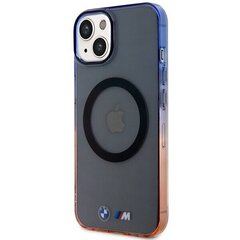 Etui BMW BMHMP14SHTGE iPhone 14 6.1" szary|grey hardcase Gradient Bumper MagSafe цена и информация | Чехлы для телефонов | 220.lv