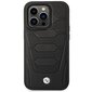 Etui BMW BMHMP14X22RPSK iPhone 14 Pro Max 6,7" czarny|black Leather Seats Pattern MagSafe цена и информация | Telefonu vāciņi, maciņi | 220.lv