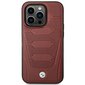 Etui BMW BMHMP14X22RPSR iPhone 14 Pro Max 6,7" burgundowy|burgundy Leather Seats Pattern MagSafe цена и информация | Telefonu vāciņi, maciņi | 220.lv