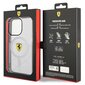 Ferrari FEHMP14LURKT iPhone 14 Pro 6,1" przezroczysty|transparent hardcase Outline Magsafe cena un informācija | Telefonu vāciņi, maciņi | 220.lv