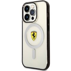 Ferrari FEHMP14LURKT iPhone 14 Pro 6,1" przezroczysty|transparent hardcase Outline Magsafe цена и информация | Чехлы для телефонов | 220.lv