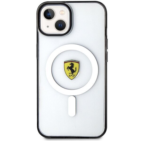 Ferrari FEHMP14MURKT iPhone 14 Plus 6,7" przezroczysty|transparent hardcase Outline Magsafe цена и информация | Telefonu vāciņi, maciņi | 220.lv