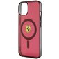 Ferrari FEHMP14SURKR iPhone 14 6,1" czerwony|red hardcase Translucent Magsafe цена и информация | Telefonu vāciņi, maciņi | 220.lv