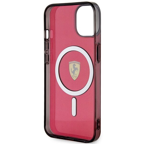 Ferrari FEHMP14SURKR iPhone 14 6,1" czerwony|red hardcase Translucent Magsafe цена и информация | Telefonu vāciņi, maciņi | 220.lv