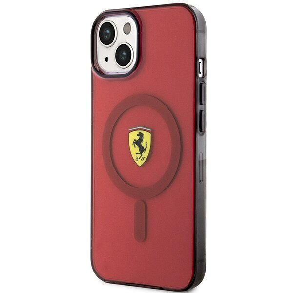 Ferrari FEHMP14SURKR iPhone 14 6,1" czerwony|red hardcase Translucent Magsafe цена и информация | Telefonu vāciņi, maciņi | 220.lv