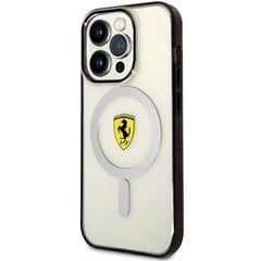 Ferrari FEHMP14XURKT iPhone 14 Pro Max 6.7" przezroczysty|transparent hardcase Outline Magsafe цена и информация | Чехлы для телефонов | 220.lv