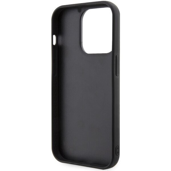 Karl Lagerfeld KLHCP14X3DRKINK iPhone 14 Pro Max 6.7" czarny|black hardcase Rubber Ikonik 3D цена и информация | Telefonu vāciņi, maciņi | 220.lv