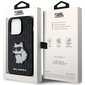 Karl Lagerfeld KLHCP14XSAKHPCK iPhone 14 Pro Max 6.7" czarny|black Saffiano Monogram Choupette cena un informācija | Telefonu vāciņi, maciņi | 220.lv