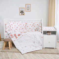 Gultas veļas komplekts mazulim Lorelli Trend Bears&Pillows Beige, 70x110, 5 daļu cena un informācija | Bērnu gultas veļa | 220.lv