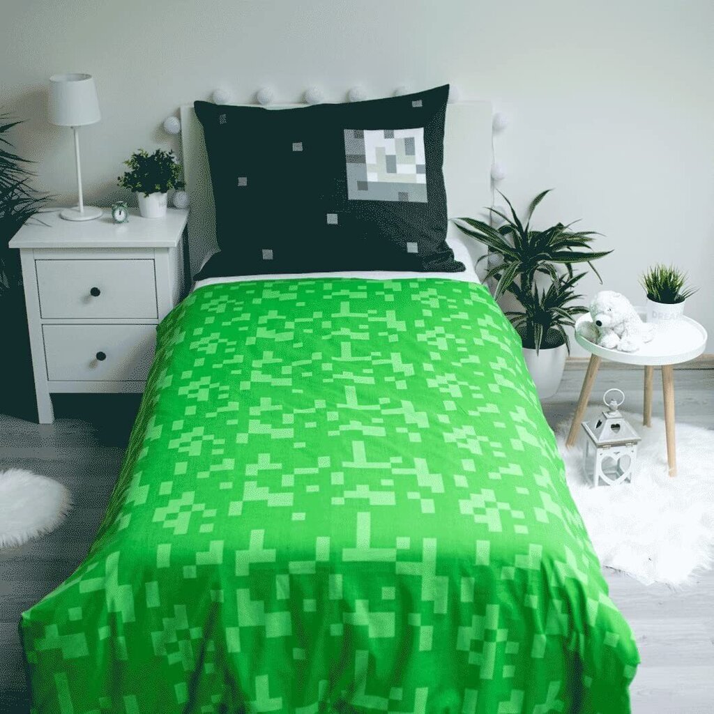 Minecraft gultasveļa bērniem 140×200 cm cena un informācija | Bērnu gultas veļa | 220.lv