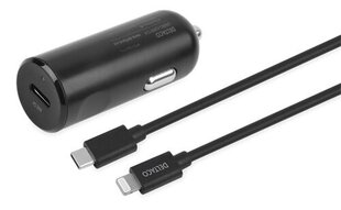 Deltaco, 1x USB-C, 3A cena un informācija | Lādētāji un adapteri | 220.lv