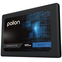 SSD Polion PLND004 120GB 2,5" SATA III cena un informācija | Iekšējie cietie diski (HDD, SSD, Hybrid) | 220.lv