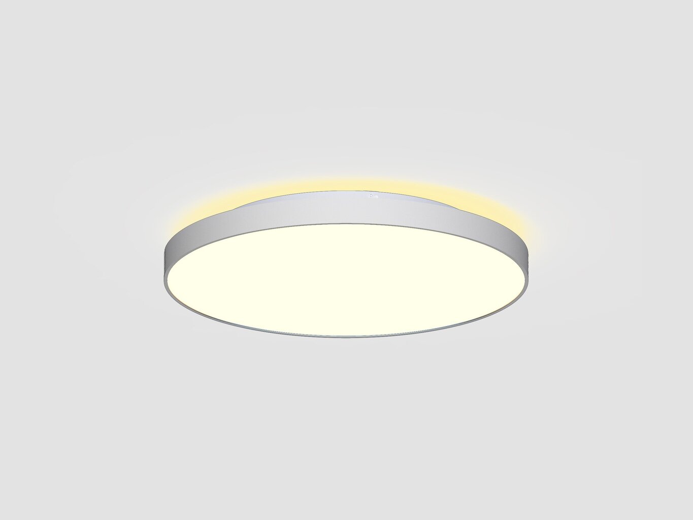 Griestu LED lampa Corona 48W lejā + 15W augšā balta, dimerizējama цена и информация | Griestu lampas | 220.lv