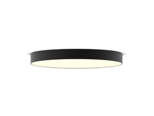 Griestu LED lampa Concise 60W, Ø600mm, melna, dimerizējama цена и информация | Потолочные светильники | 220.lv