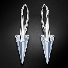 Серебряные серьги "Шип II (Blue Shade)" с кристаллами Swarovski™ DS02A547 цена и информация | Серьги | 220.lv