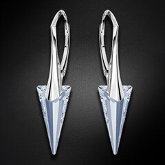 Sudraba auskari "Smaile II (Blue Shade)" ar Swarovski™ kristāliem DS02A547 цена и информация | Серьги | 220.lv