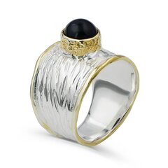 Серебряное (925) кольцо с драгоценными камнями, код f50310 F50310EU-53.5 цена и информация | Кольца | 220.lv