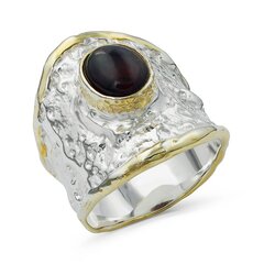 Серебряное (925) кольцо с драгоценными камнями, код f50311 F50311EU-55 цена и информация | Кольца | 220.lv