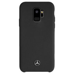 Telefona vāciņš Mercedes MEHCS9SILBK S9 G960 hard case, Melns cena un informācija | Telefonu vāciņi, maciņi | 220.lv