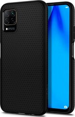 Spigen Liquid Air īpaši elegants un izturīgs TPU aizmugures maks-apvalks priekš Huawei P40 Lite Melns cena un informācija | Telefonu vāciņi, maciņi | 220.lv