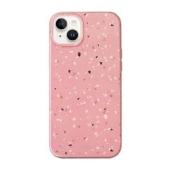 UNIQ etui Coehl Terrazzo iPhone 14 Plus 6,7" różowy|coral pink цена и информация | Чехлы для телефонов | 220.lv
