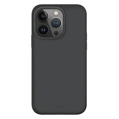 UNIQ etui Lino Hue iPhone 14 Pro 6,1" Magclick Charging szary|charcoal grey цена и информация | Чехлы для телефонов | 220.lv