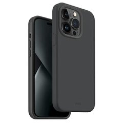 Objektīva aizsargs UNIQ etui Lino Hue iPhone 14 Pro 6,1" Magclick Charging, Pelēks цена и информация | Чехлы для телефонов | 220.lv