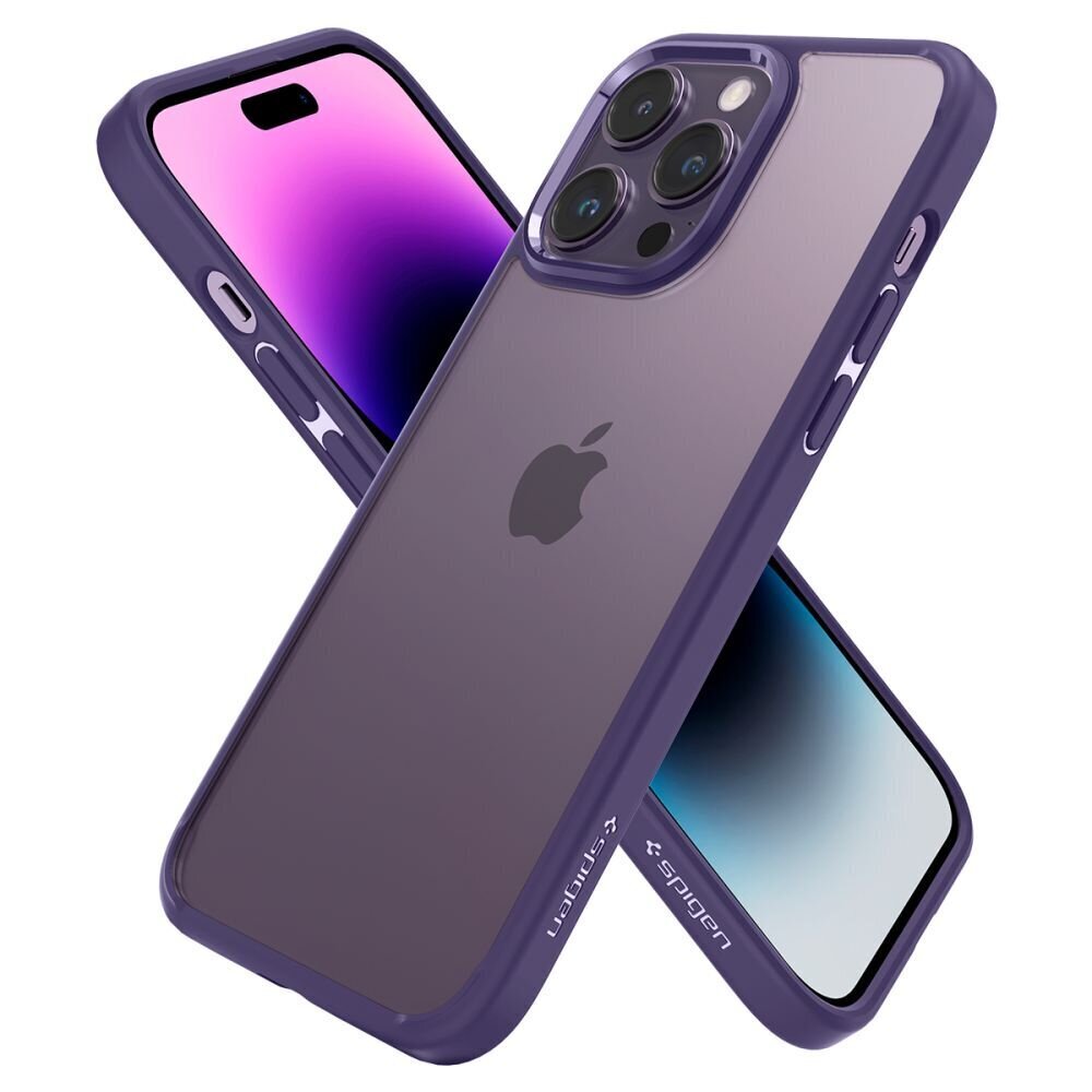 Telefona vāciņš Spigen Ultra Hybrid iPhone 14 Pro, Violets cena un informācija | Telefonu vāciņi, maciņi | 220.lv