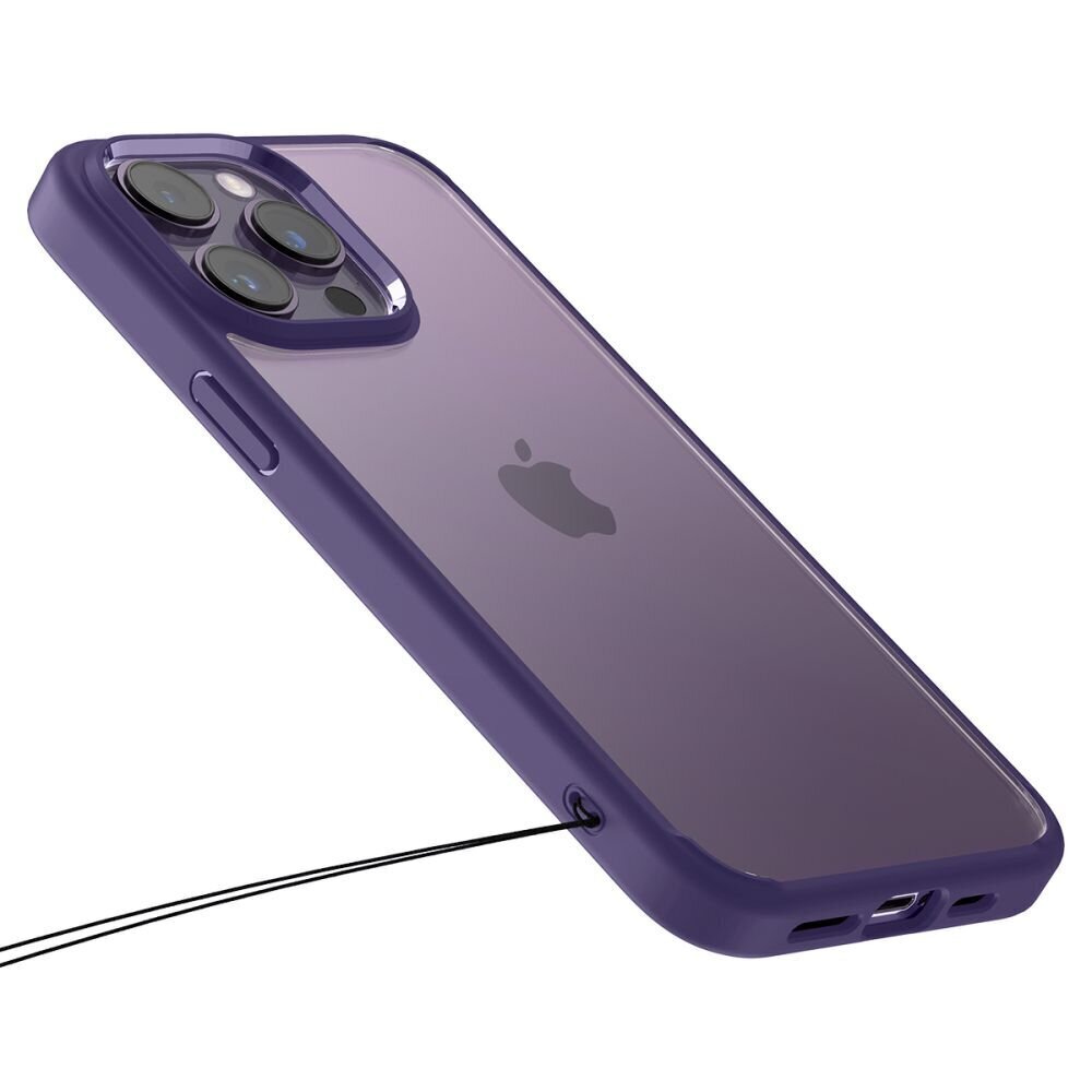 Telefona vāciņš Spigen Ultra Hybrid iPhone 14 Pro, Violets cena un informācija | Telefonu vāciņi, maciņi | 220.lv