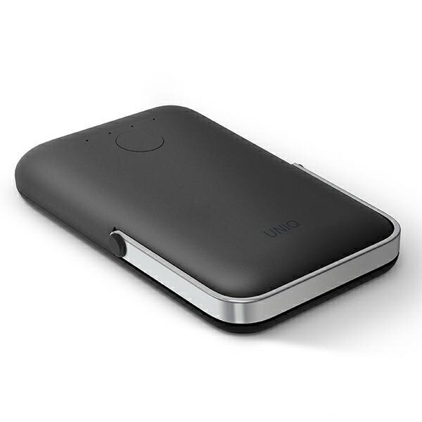 UNIQ Powerbank Hoveo 5000mAh USB-C 20W PD Fast charge Wireless Magnetic, Pelēks cena un informācija | Lādētāji-akumulatori (Power bank) | 220.lv