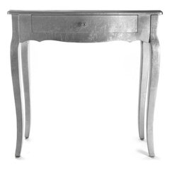 Vestibila galds ar atvilktnēm Silver Cagliari (30 x 80 x 80 cm) cena un informācija | Konsoles galdiņi | 220.lv