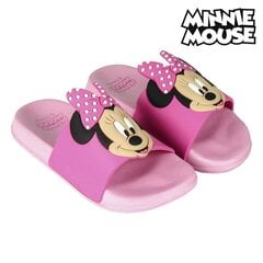 Шлепанцы для детей Minnie Mouse, чёрные цена и информация | Детская обувь для плавания | 220.lv