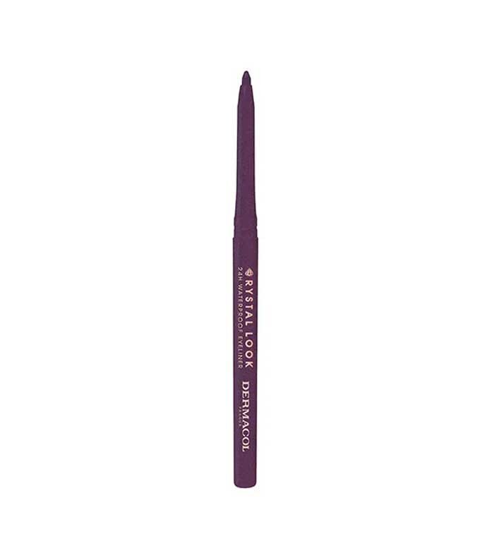 Acu zīmulis Dermacol Crystal Look Waterproof 02 Violet, 3 g цена и информация | Acu ēnas, skropstu tušas, zīmuļi, serumi | 220.lv