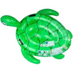 Piepūšamais plosts Sun Club Turtle, 134x112 cm, zaļš cena un informācija | Piepūšamās rotaļlietas un pludmales preces | 220.lv