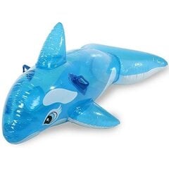 Надувной плот Sun Club Whale, 145x80 см, синий цвет цена и информация | Надувные и пляжные товары | 220.lv
