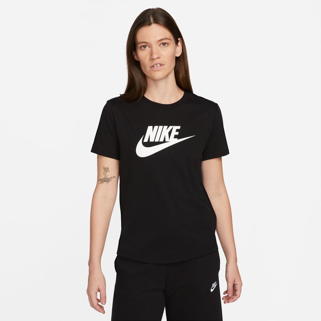 Nike t-krekls sievietēm NSW TEE ESSNTL ICN FTRA, melns cena un informācija | T-krekli sievietēm | 220.lv