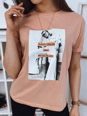 Sieviešu rozā t-krekls Dream RY1634-50980-L цена и информация | Женские футболки | 220.lv