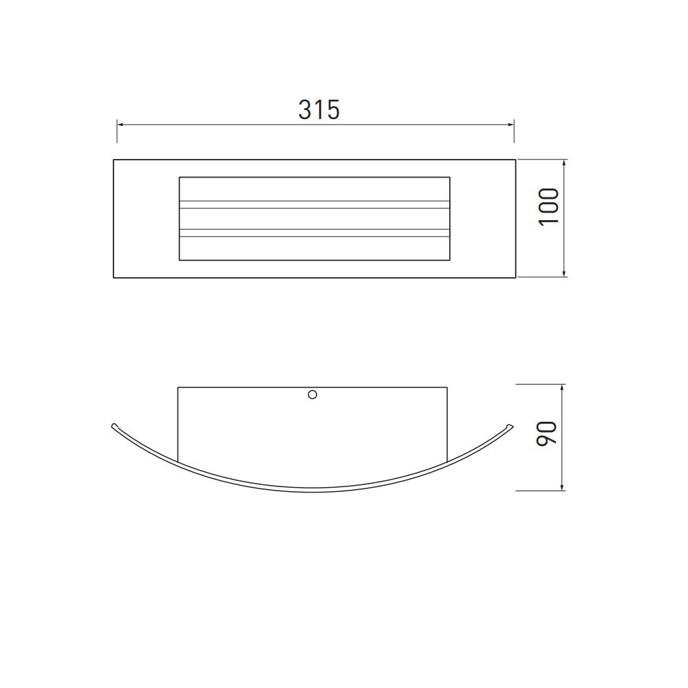 Sienas lampa GTV ASTRIT E27 14W IP54 цена и информация | Āra apgaismojums | 220.lv