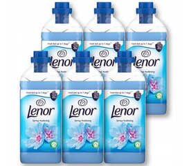 Lenor veļas mīkstinātājs Spring Awakening 384 mazgāšanas reizes 6x1,6l cena un informācija | Veļas mazgāšanas līdzekļi | 220.lv