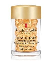 Seruma kapsulas sejai Elizabeth Arden Advanced Light Ceramide Capsules, 30 gab cena un informācija | Serumi sejai, eļļas | 220.lv