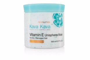 Maska Sausiem un Bojātiem Matiem Kava Kava E Vitamīna Unispheres цена и информация | Средства для укрепления волос | 220.lv