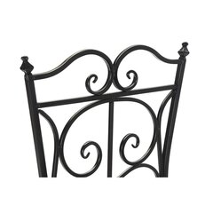 Садовое кресло DKD Home Decor Чёрный 39 x 50 x 93 cm Керамика Разноцветный Ковка (39 x 50 x 93 cm) цена и информация | скамейка со столиком | 220.lv