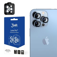 3MK „Apple iPhone 13 Pro/ 13 Pro Max“ - objektīvu aizsargs "Pro Sierra Blue" cena un informācija | Ekrāna aizsargstikli | 220.lv