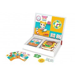 Tooky Toy Magnētiskā puzle, 108 gabaliņi cena un informācija | Rotaļlietas zīdaiņiem | 220.lv