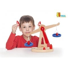 Rotaļlietu koka svari Viga Toys cena un informācija | Attīstošās rotaļlietas | 220.lv