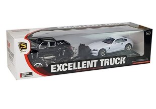Melns Monster Truck automašīnu komplekts 58 cm cena un informācija | Rotaļlietas zēniem | 220.lv