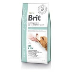 Brit GF Veterinary Diets pieaugušiem suņiem ar olām un zirņiem Struvite, 2 kg cena un informācija | Sausā barība suņiem | 220.lv